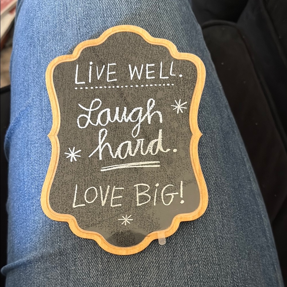 Inspirational Chalkboard Sign